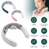 Other Massage Items Electric Pulse Back and Neck Massager Far Infrared Heating Pain Relief Health Care Relaxation Tool Intelligent Cervical Massager 230905