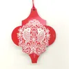 sublimation blank Arabesque mdf christmas ornaments ornaments hot tranfer printing consumable printing size 101*86*3mm