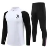 Juventu Kits Tracksuit långärmad retro Training Sursetement Foot Chandal Tuta Designer Jacket Maillot Soccer Football Jersey Män och barn