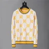 Herrtröjor Fashion Mens Womens Designer Sweaters Letters Pullover Men hoodie Långärmad Aktiv tröja Stickad tröja lyx