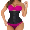 Bel karın şekillendiricisi Burvogue bel antrenörü kilo kaybı için korse kadınlar lateks korse vücut şekillendiricisi bel cincher zayıflama şekillendirici kemer shapewear 230904