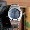 GW Factory Watches GWF V2 15500 Selfining 41 mm Cal.4302 Automatyczne męskie zegarek Blue Diar Bransoletka ze stali nierdzewnej