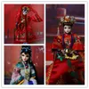 Dolls Chinese Style Qing Dynasty Princess Doll Handmade For Collection Emperor Gorgeous Pirnted Clothes Headdress ZL840 230904