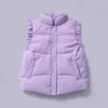 Down Coat Girls clothes autumn winter jacket vest fashion new 2-8 years old version down vest coat high-quality children's clothing R230905