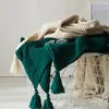 Decken MIDSUM Strickdecke im nordischen Stil für Sofa, Bett, Büro, Klimaanlage, Freizeit, Nickerchen, Wandteppich, Schal 230905