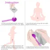 Ägg kulor Safe Silicone Vaginal Balls Draw Kegel Ball Vibrator Muscle Trainer Intima Toys for Adults Bolas Chinas Sex 230904