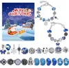 Party Favor Christmas Blind Box Bracelet pour enfants en Europe et en Amérique Avent Handheld 24 Grille DIY Bijoux Cadeau de vacances Drop Delive Ottjn