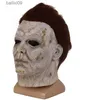Partymasken Halloween Horror Michael Myers Maske Cosplay Latex Vollgesichtsparty Gruselige Requisiten Zubehör T230905