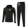 Slask Wroclaw Men's Tracksuits Outdoor Sports Warm Long Sleeve Clothing Full Zipper With Cap Long Sleeve Leisure Sports Suit