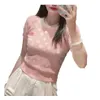 23SS Luxury Womens Designer Sweaters COTTA SLEEVED Fashion Knits Sweater Women Socket Head Casual Jackor Coats Ladys Sleeve Jumper321k