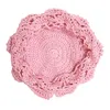 BeanieSkull Caps BomHCS Hecho a mano Crochet Hueco Punto Flor de encaje Sombrero Sombrero Mujeres Gorro de verano 230904