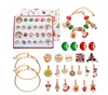 Forniture di giocattoli di Natale Vendita di gioielli fai da te creativi per braccialetti per bambini 24 griglia calendario sorpresa scatola cieca set consegna goccia Otmhy