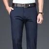 Pantalon décontracté pour hommes, costume d'affaires, ample, droit, grande taille, robe classique de bureau, printemps, 230904