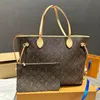 Klassische Marke Einkaufstaschen Nevefull Schulter Umhängetasche Frauen PU leder handtasche damen designer handtaschen dame kupplung geldbörse retro schulter tasche M40156