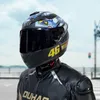 Motorhelmen Hoge kwaliteit ABS SHOEI Xfourteen Isle of Man TT persoonlijkheid helm motorhelm vier seizoenen mannen en vrouwen volledige helmen x0731