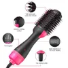 Hair Dryers Dryer Air Brush Styler and Volumizer Straightener Curler Comb Roller One Step Electric Ion Blow 230904