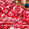 Blankets Christmas Fleece Blanket Throw Snow Reindeer Red Holiday Home Decor for Bed Couch Sofa 230904