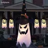 Party-Dekoration Lofytain LED-Halloween-Außenleuchte zum Aufhängen, Geister-Halloween-Party-Verkleiden, leuchtende gruselige Lampe, Horror-Requisiten, Heimbar-Dekoration x0905