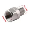 Adapter gwintu ze stali nierdzewnej 1/2-28 M14x1 M15x1 do 5/8-24 dla dopasowania dostawy Dhaun