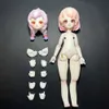 Dolls GaoShunbjd 16 SiO2 Arc Puppet Cat Harts Två ansikte flera spelmetoder Comic Style Toy Present 230904