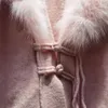 Women Fur Faux Women Autumn Knigan z Fox Obroże Chic Fashion Fash Lose Coats Oryginalne warunki warstwowe 230904