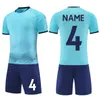 Other Sporting Goods Football Jersey Sets Kids Mens Soccer Uniforms Boys Adult Sport Training Suits Women Tracksuit Clothes Sportswear 230904