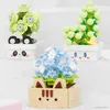 Blocchi Fiore Building Block Set Pianta in vaso Giocattoli Girasole Fiore rosa per romantici giocattoli di assemblaggio per bambini Regalo R230907