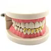 Grillz Dental Grills Hip Hop Custom Fit Drip 14K Gold Plated Teeth Caps Lower Bottom Drop Delivery Jewelry Body Otp2T