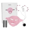 Gesichtspflegegeräte 3D-Silikonmaske Elektrisches EMS-Vibrations-V-Gesichtsmassagegerät Anti-Falten-Magnetmassage Facelifting-Schönheitsmaschine 230904