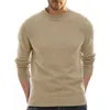 Men's Sweaters Men Casual Solid Sweaters Loose Korean Fashion Sweater Men's Branded Luxury Clothing Fashion Slim Fit Knitted Wear Pullovers 230904