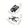 D8 Pro Drone With HD Camera,Dual Foldable RC Quadcopter Altitude Hold, Headless Mode, Visual Positioning, Auto Return Mobile App Control 360 ° Obstacle Avoidance