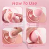 Adult Toys AAV Breast Massage Vibrator Sucker Strong Manual Sucking Stimulator with 10 Vibration Rotation Modes Sex for Women 230904