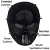 Maschere per feste Real Outdoor CS Zombie Skull Mask Attrezzatura da campo Full Face Warrior Mask Forniture per esterni militari Abito di Halloween Maschera tattica T230905