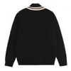 Womens Knits & Tees designer G Verified version designer correct early autumn V-neck loose cardigan sweater for both men and women freeshiping