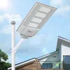 Güneş Sokağı Işığı 400W 600W 1000W açık su geçirmez uzaktan kumanda hareket sensörü duvar lambası bahçe veranda yol yolu