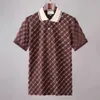 Męska projektantka marki polo drukowana haftowa odzież męska tkanina Polo T-shirt Casual T-shirt