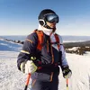 Maschere da sci Findway Aldult 100% protezione UV 400 Lenti intercambiabili antiappannamento sopra occhiali da snowboard per donna uomo 230904