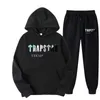 2023 FW Trapstar Men's Hoodies Sweatshirts Sports Passar män Kvinnor Blue White Handduk broderad hoodie Sweatpants Plush Fitness Leisure Trapstar Sweatshirts