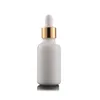 Packing Bottles Wholesale Newest 10Ml 15Ml 20Ml 30Ml 50Ml 100Ml Glass Dropper White Porcelain Essential Oil Cosmetic Containers With G Dhw8H