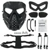 Feestmaskers Outdoor Rijmasker Slijtvast Tactisch CS Cosplay Halloween Volledig gezicht met AntiFog Lenzen Gratis vracht 230904