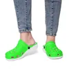 diy schoenen klassiekers pantoffels heren dames aangepast patroon eenvoud fluorescerend groen outdoor sneakers trend 36-45 85573