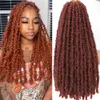 Human Hair Hoslks 36 بوصة خفيفة الوزن الفراشة Locs الكروشيه الشعر 18 24 بوصة طويلة الساذجة الفراشة فو أقفال الكروشيه الشعر المجفف الشعر 230904