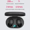 TWS E6SワイヤレスBluetoothヘッドフォンは、スマートフォン用の小売パッケージ付きマイクヘッドセットを備えたヘッドセットをキャンセルしますBluetooth携帯電話