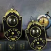 Party Decoration Lysande One Eyed Doorbell Haunted Decorations Creepy Eyes Doorbell Horror Props Scary Doorbell With Sound Lights For Halloween X0905 X0905