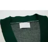 Felpe con cappuccio taglie forti da uomo Felpe maglione lavorato a maglia con lettere jacquard in autunno / inverno macchina per maglieria acquard e personalizzato jngrandi dettagli girocollo in cotone 23313