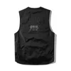 Men's Vests Techwear vest with multiple pockets streetwear darkwear streetgoth 230904