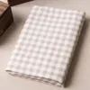 Tessuto Tessuto di cotone e lino Panno per patchwork Quilting Tessuti a pois Borse fai da te Abbigliamento per bambini Abito Cucito fatto a mano Materiali tessili 230904