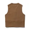 Men's Vests 2023 Spring Cotton high street American style classic denim vest for men Sleeveless casual waistcoat men's 230904