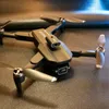 V162 HD Aforeial Photography Drone Fırçasız Optik Akışlı Çift Kamera Tek Pil Noel Çocukları Hediye Meclisi Uçan Model Oyuncak