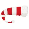 Dekoracje świąteczne Hat Plush Elf Santa Ornament Cap Cap Hats Hats Rok Party Party Red and 230905